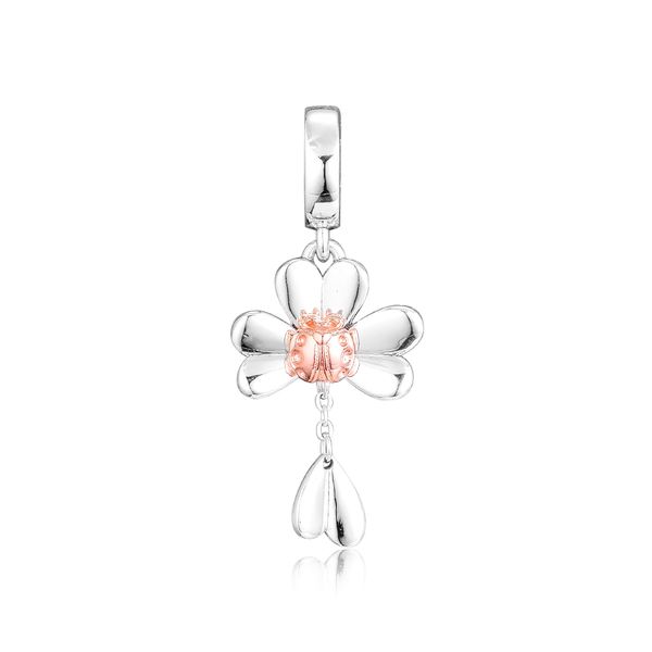 rose clover & ladybird hanging charm for original bracelets sterling silver jewelry beads for jewelry making fashion woman beads, Black
rose clover & ladybird hanging charm for original bracelets sterling silver jewelry beads for jewelry making fashion woman beads, Black