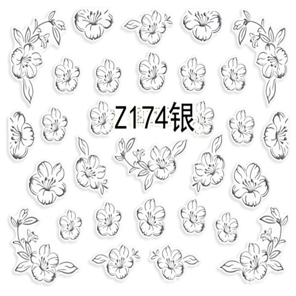 nails sticker art 3d water decals new rose flower diy nails decoration sticker nail wraps, Black
nails sticker art 3d water decals new rose flower diy nails decoration sticker nail wraps, Black