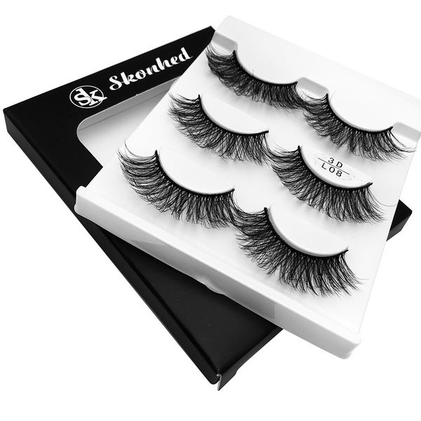 3 pairs of false eyelashes soft long feather nautral handmade false eyelash extension beauty makeup tool individual lashes
3 pairs of false eyelashes soft long feather nautral handmade false eyelash extension beauty makeup tool individual lashes
