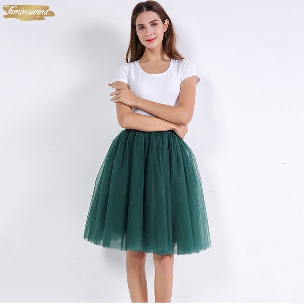 5 skirts layers 60cm princess midi tulle skirt pleated tutu womens lolita petticoat jupe saia faldas denim dance skirts, Black
5 skirts layers 60cm princess midi tulle skirt pleated tutu womens lolita petticoat jupe saia faldas denim dance skirts, Black