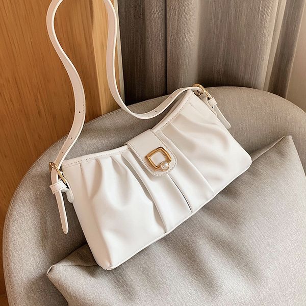 new fashion pu leather folds baguette bags for women 2020 sac a main femme female shoulder bag designer ladies handbags
new fashion pu leather folds baguette bags for women 2020 sac a main femme female shoulder bag designer ladies handbags