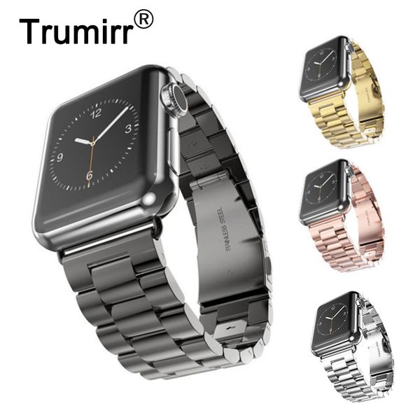 stainless steel watchband for iwatch apple watch 38mm 40mm 42mm 44mm series 1 2 3 4 wrist band link strap replacement bracelet t190620, Black;brown
stainless steel watchband for iwatch apple watch 38mm 40mm 42mm 44mm series 1 2 3 4 wrist band link strap replacement bracelet t190620, Black;brown