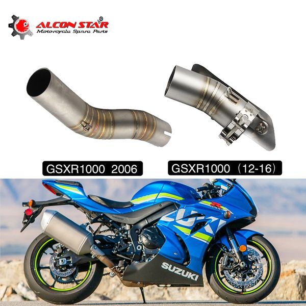 alconstar-motorcycle exhaust muffler middle link pipe with heat shield system for gsxr 1000 2012 to 2016 l2 to l6 slip-on
alconstar-motorcycle exhaust muffler middle link pipe with heat shield system for gsxr 1000 2012 to 2016 l2 to l6 slip-on