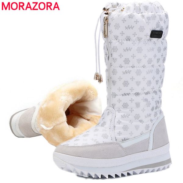 morazora new arrival 2019 warm snow ladies suede leather mid calf waterproof plush female shoes women winter boots mx200508, Black
morazora new arrival 2019 warm snow ladies suede leather mid calf waterproof plush female shoes women winter boots mx200508, Black