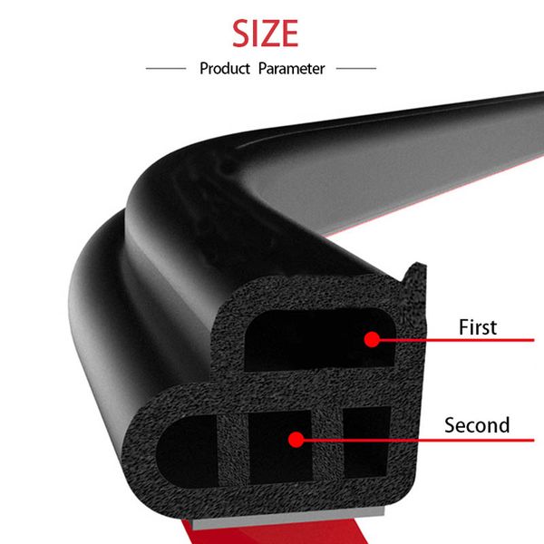 car styling door seal strip sticker trunk soundproofing waterproof sealing sticker universal automobiles exterior accessories
car styling door seal strip sticker trunk soundproofing waterproof sealing sticker universal automobiles exterior accessories