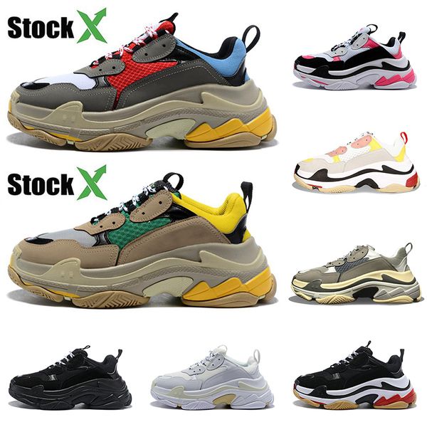 wholesale 2020 triple-s 17fw luxury designer casual shoes mens women calssic paris vintage dad platform shoes stock x trainer sneaker, Black
wholesale 2020 triple-s 17fw luxury designer casual shoes mens women calssic paris vintage dad platform shoes stock x trainer sneaker, Black