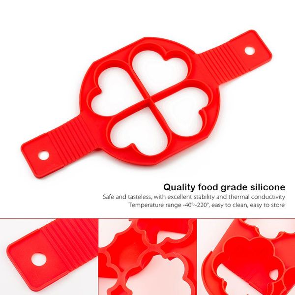 4 holes pancake silicone mold circular fried egg molds nonstick flip pancake maker omelette egg forms rings mold egg tools
4 holes pancake silicone mold circular fried egg molds nonstick flip pancake maker omelette egg forms rings mold egg tools