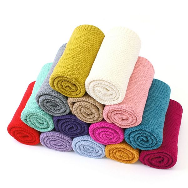 newborn baby solid knit crochet swaddle satefy wrap swaddling blanket winter warm
newborn baby solid knit crochet swaddle satefy wrap swaddling blanket winter warm