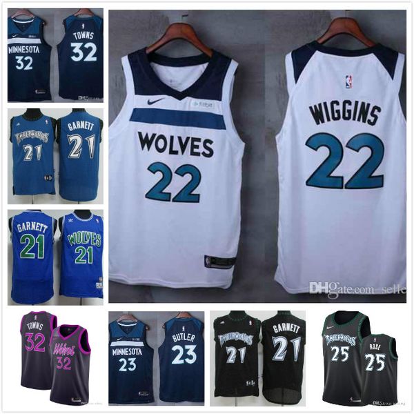 2020retro minnesota timberwolves basketball nba jerseys 21# kevin garnett 32# karl-anthony towns 22# andrew wiggins stitching jersey, Black
2020retro minnesota timberwolves basketball nba jerseys 21# kevin garnett 32# karl-anthony towns 22# andrew wiggins stitching jersey, Black