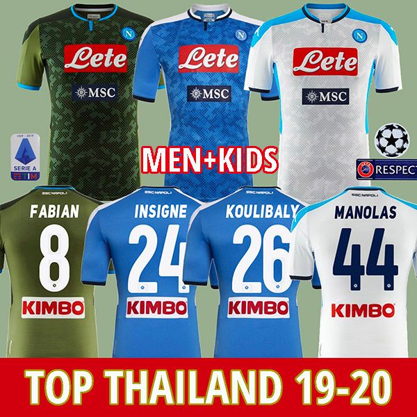 white number 19 20 napoli soccer jersey naples football shirt 2020 koulibaly camiseta de fútbol insigne maillot de foot allan manolas, Black;yellow
white number 19 20 napoli soccer jersey naples football shirt 2020 koulibaly camiseta de fútbol insigne maillot de foot allan manolas, Black;yellow