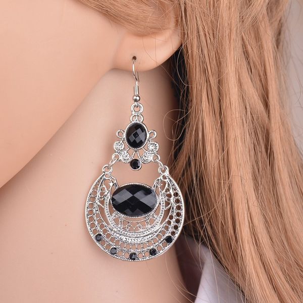 new arrival ethnic long dangle earrings vintage red rhinestone hollow carved bohemian earrings indian jewelry e981, Golden
new arrival ethnic long dangle earrings vintage red rhinestone hollow carved bohemian earrings indian jewelry e981, Golden