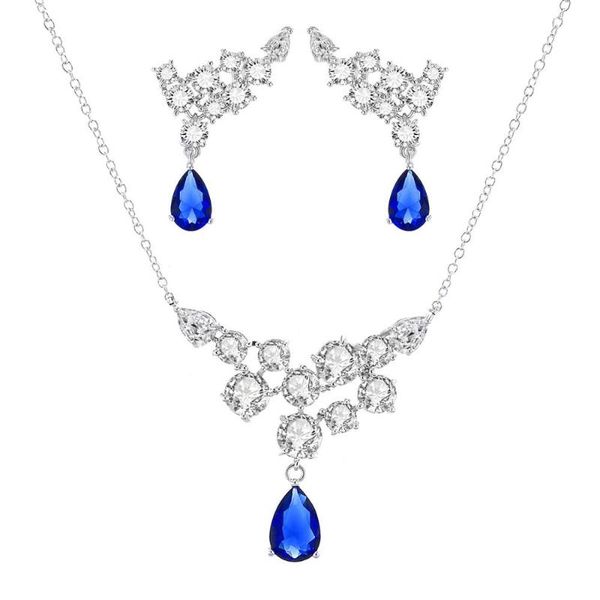 silver color pear cut blue zirconia jewelry sets for woman cyrstal paved necklaces earrings set rhinestone jewelry
silver color pear cut blue zirconia jewelry sets for woman cyrstal paved necklaces earrings set rhinestone jewelry