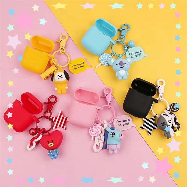 bts cartoon airpods soft protective case apple airpods silicone case pendant keychain
bts cartoon airpods soft protective case apple airpods silicone case pendant keychain