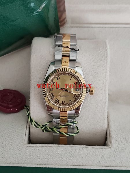 selling 18kt gold stainless luxury women watches ladies 26mm 179163 179173 gold roman dial 18kt gold & stainless bracelet watch, Slivery;brown
selling 18kt gold stainless luxury women watches ladies 26mm 179163 179173 gold roman dial 18kt gold & stainless bracelet watch, Slivery;brown