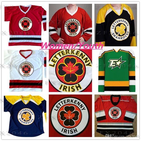 custom women's youth letterkenny irish shamrocks tv series hockey jerseys 69 shoresy 72 jonesy stitched logos customized any name numbe, Black
custom women's youth letterkenny irish shamrocks tv series hockey jerseys 69 shoresy 72 jonesy stitched logos customized any name numbe, Black