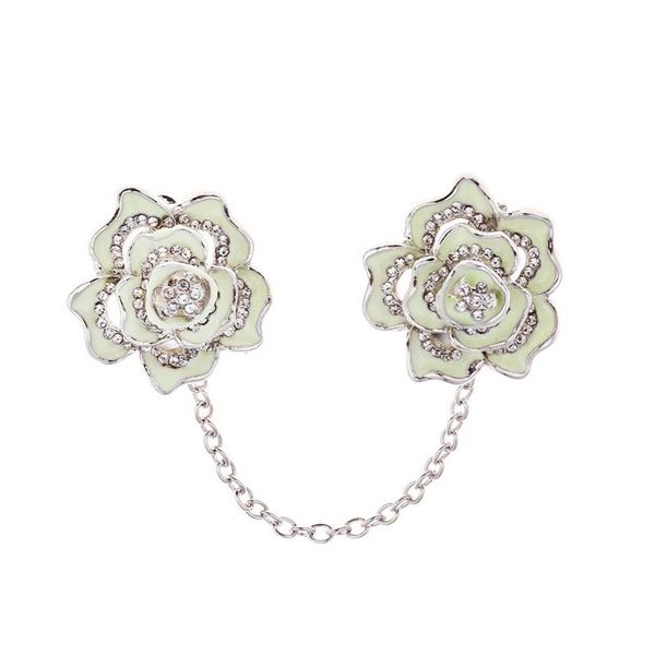 pins, brooches exquisite process durable and sturdy women's flower chain sweater cardigan connection buckle collar clip, Gray
pins, brooches exquisite process durable and sturdy women's flower chain sweater cardigan connection buckle collar clip, Gray