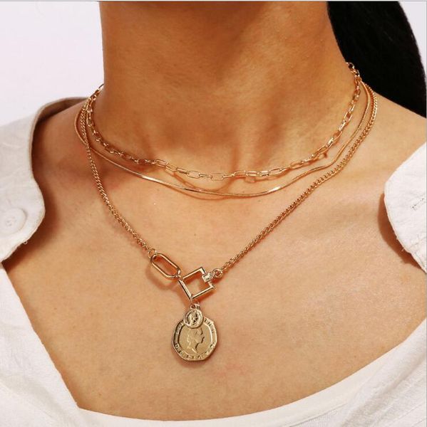 orangelili multilevel necklaces for women boho fashion geometric coin artificial pearl shell stone crystal pendant necklace, Silver
orangelili multilevel necklaces for women boho fashion geometric coin artificial pearl shell stone crystal pendant necklace, Silver