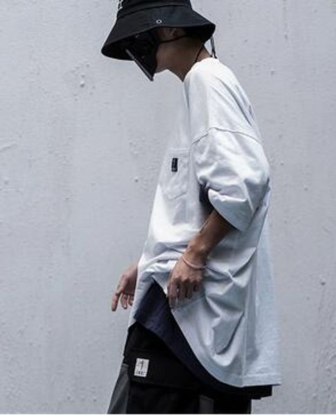 men/women japanese pocket streetwear blue white t-shirts mens hip hop casual short tee sleeve male tshirts oversize, White;black
men/women japanese pocket streetwear blue white t-shirts mens hip hop casual short tee sleeve male tshirts oversize, White;black