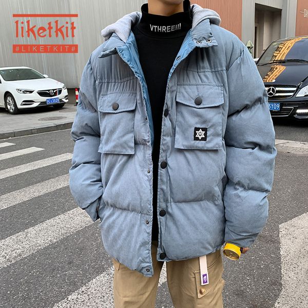 liketkit mens winter parka 2019 male solid thick knitted hooded jackets men oversize vintage warm windbreaker korean bubble coat, Black
liketkit mens winter parka 2019 male solid thick knitted hooded jackets men oversize vintage warm windbreaker korean bubble coat, Black