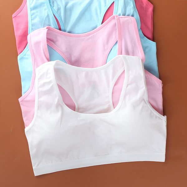 cotton bra for girls underwear lingerie kids teens teenage young adolescente student cotton double deck solid color sport style, Blue
cotton bra for girls underwear lingerie kids teens teenage young adolescente student cotton double deck solid color sport style, Blue