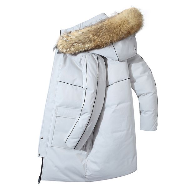 big fur collar down jacket 2019 winter hooded jacket white duck down coat long parkas snow wear thick warm overcoat windproof waterproof, Black
big fur collar down jacket 2019 winter hooded jacket white duck down coat long parkas snow wear thick warm overcoat windproof waterproof, Black