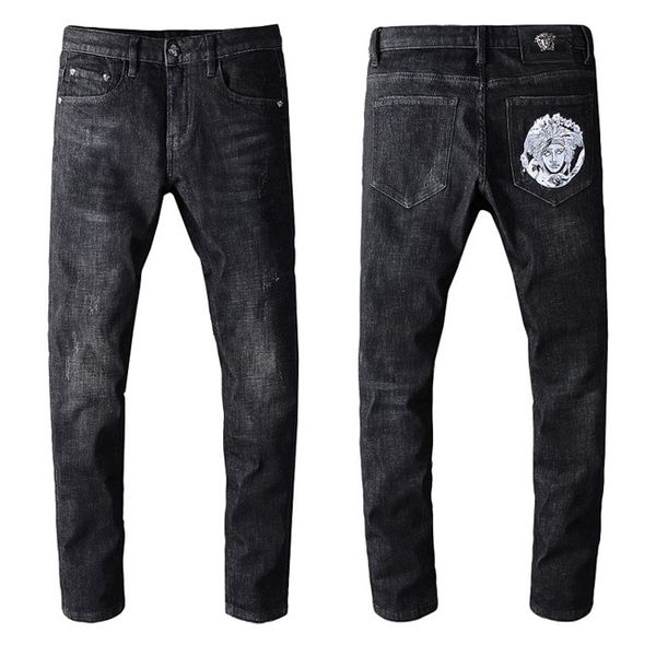 mens 2020 luxury designer clothes mens designer pants men women slim fit motorcycle biker jeans hip hop mens jeans size 28-38, Blue
mens 2020 luxury designer clothes mens designer pants men women slim fit motorcycle biker jeans hip hop mens jeans size 28-38, Blue