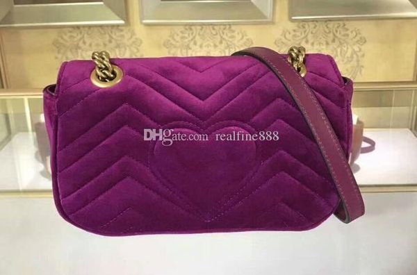 5a quality 446744 22cm marmonts velvet mini shoulder bag,silk lining,with dust bag+box dhl ing 
5a quality 446744 22cm marmonts velvet mini shoulder bag,silk lining,with dust bag+box dhl ing