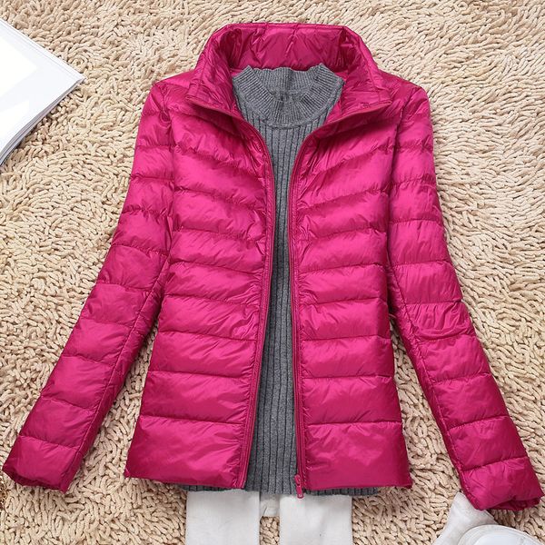 2019 new autumn and winter women fashion thin section white duck down jacket women casual large size ultra light down coats, Black
2019 new autumn and winter women fashion thin section white duck down jacket women casual large size ultra light down coats, Black