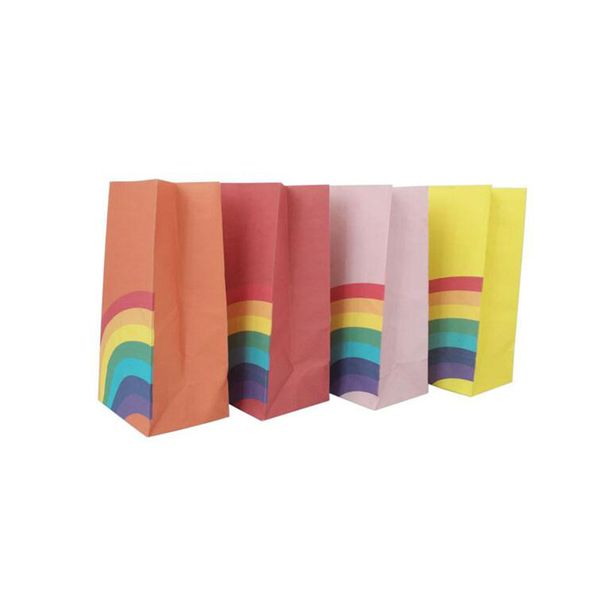 8pcs/lot mixcolor rainbow design bags open gift packing paper bag 12*8*22.5cm gift bags & wrapping supplies
8pcs/lot mixcolor rainbow design bags open gift packing paper bag 12*8*22.5cm gift bags & wrapping supplies