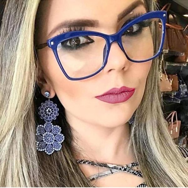 kachawoo cat eye eyeglasses optical woman blue metal glass frames for ladies full rim retro accessories rivet style clear, Black
kachawoo cat eye eyeglasses optical woman blue metal glass frames for ladies full rim retro accessories rivet style clear, Black