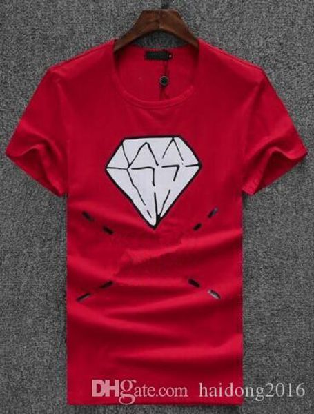 supply diamond printed classic t-shirts men cotton short sleeve t shirt tees black white red homme camisetas, White;black
supply diamond printed classic t-shirts men cotton short sleeve t shirt tees black white red homme camisetas, White;black