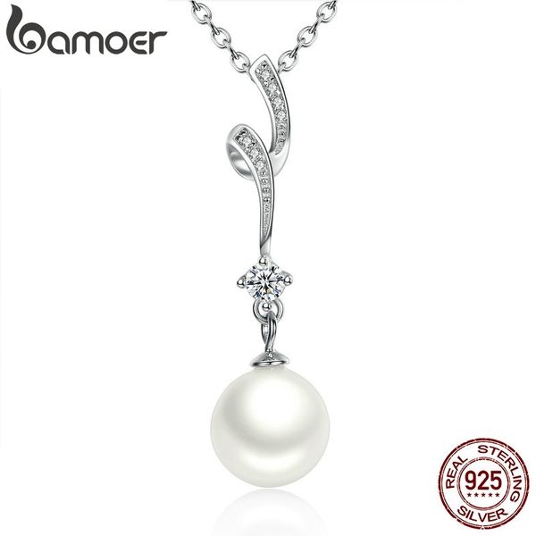 bamoer 100% 925 sterling silver shell pearl wave chain long pendant necklaces wedding jewelry necklace accessories scn048
bamoer 100% 925 sterling silver shell pearl wave chain long pendant necklaces wedding jewelry necklace accessories scn048
