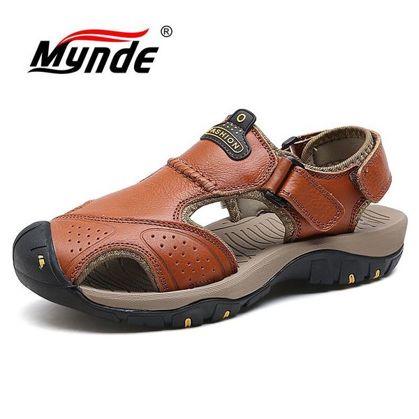 mynde 2019 new men summer sandals genuine leather brand new beach men sandals breathable slippers men casual shoes y200702, Black
mynde 2019 new men summer sandals genuine leather brand new beach men sandals breathable slippers men casual shoes y200702, Black