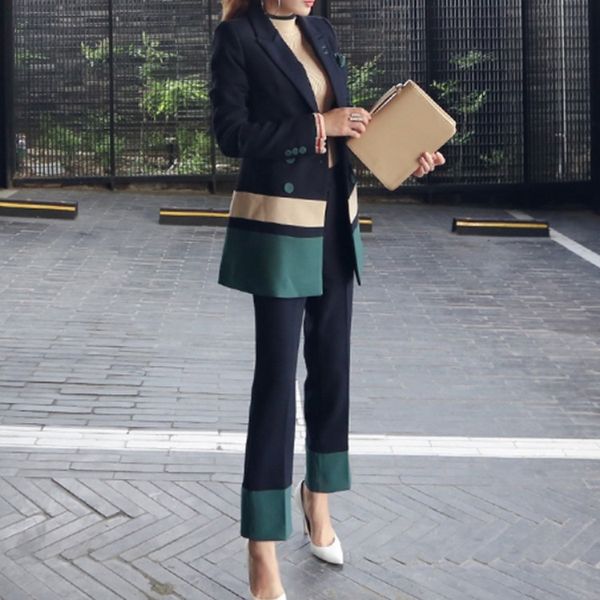 cross-border business attire suits female 2020 autumn small suit blazer fashionable pants pants two-piece outfit, Red;yellow
cross-border business attire suits female 2020 autumn small suit blazer fashionable pants pants two-piece outfit, Red;yellow