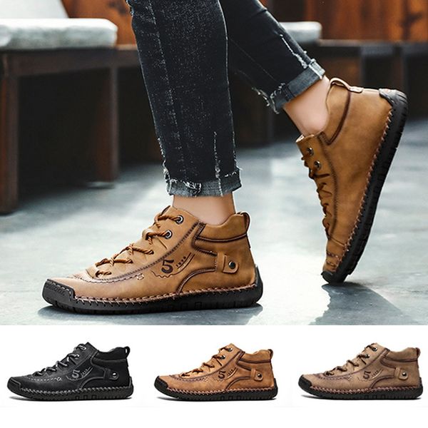 2020 new classic winter men ankle boots comfortable thick plush warm men snow boots split leather outdoor man motorcycle, Black
2020 new classic winter men ankle boots comfortable thick plush warm men snow boots split leather outdoor man motorcycle, Black