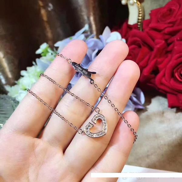 2019 s925 серебро сладкий простой дикий полый циркон кулон сердце бренда nname ожерелье день святого валентина подарок на день рождения ps50, Silver
2019 s925 серебро сладкий простой дикий полый циркон кулон сердце бренда nname ожерелье день святого валентина подарок на день рождения ps50, Silver
