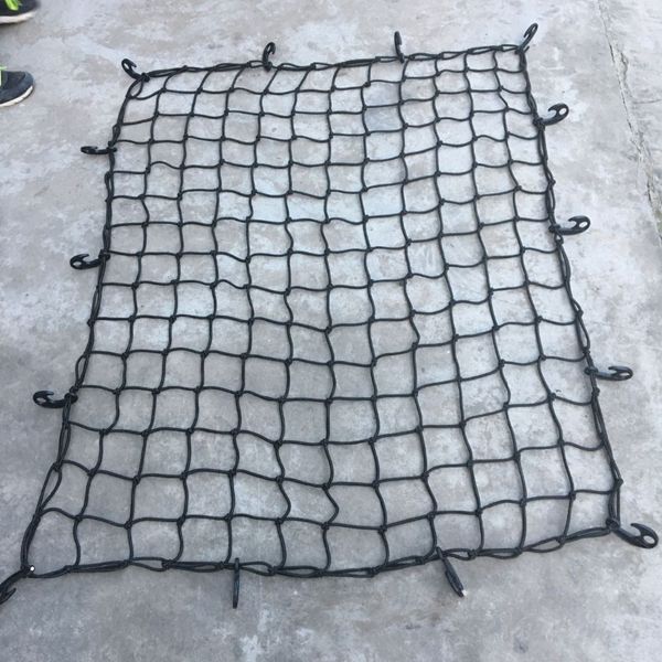 car pickup trailer roof cargo net elastic bungee luggage rack basket net 150*120cm
car pickup trailer roof cargo net elastic bungee luggage rack basket net 150*120cm
