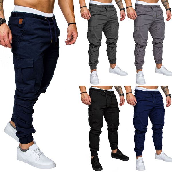 fashion men's long pants cargo sportwear pants pencil sweatpants trousers slim fit tracksuit fabala jogging sports casual jogger, Black
fashion men's long pants cargo sportwear pants pencil sweatpants trousers slim fit tracksuit fabala jogging sports casual jogger, Black