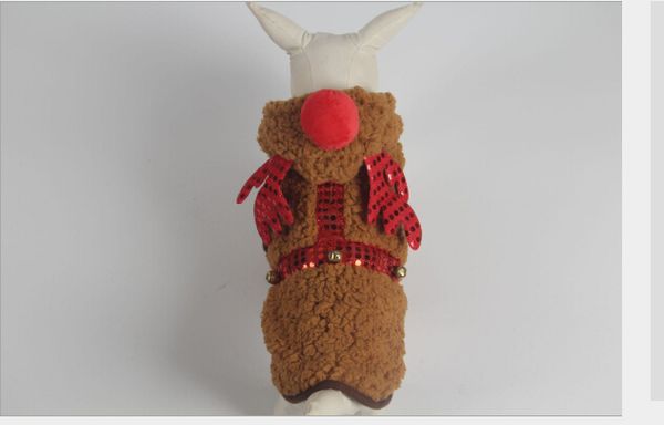 pet clothing wholesale christmas elk costume shape transformation equipment factory direct autumn and winter new pet
pet clothing wholesale christmas elk costume shape transformation equipment factory direct autumn and winter new pet
