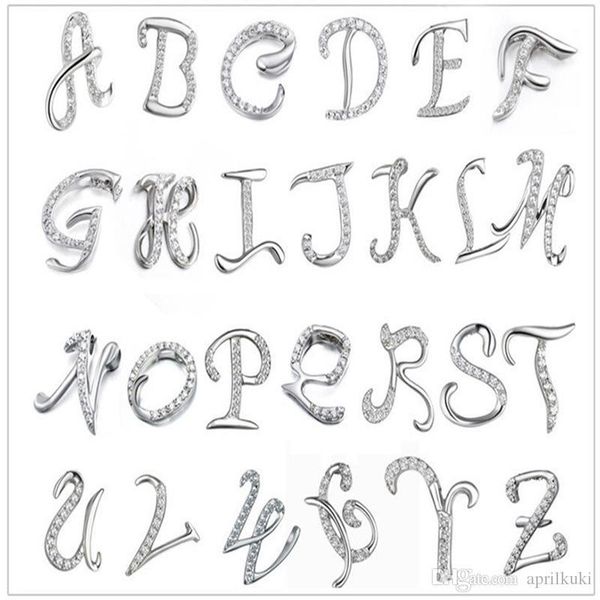 simple 26 initial letter with rhinestone pendant necklace summer short design choker necklaces for women girls valentine's day gift, Silver
simple 26 initial letter with rhinestone pendant necklace summer short design choker necklaces for women girls valentine's day gift, Silver
