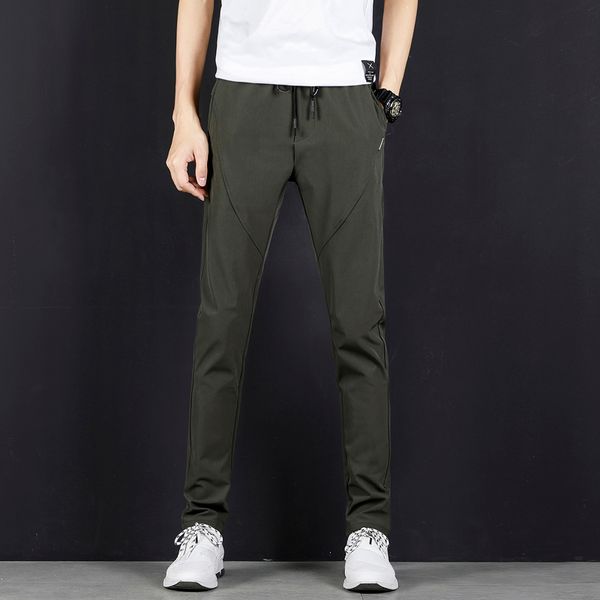 2019 summer main promotion of men's casual pants fashion large size elastic pants thin sports quick-dry, Black
2019 summer main promotion of men's casual pants fashion large size elastic pants thin sports quick-dry, Black