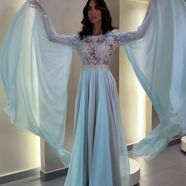 2020 elegant plus size arabic african light sky blue prom dresses muslim evening gowns long formal party dress, Black
2020 elegant plus size arabic african light sky blue prom dresses muslim evening gowns long formal party dress, Black