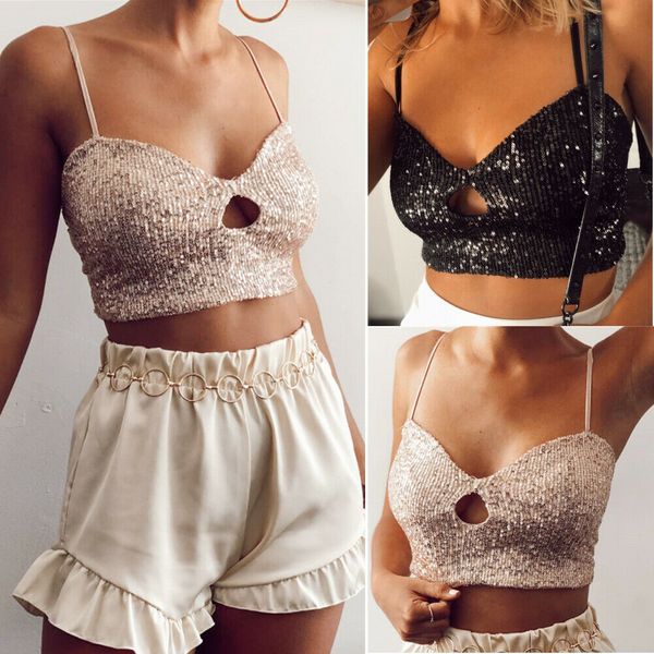женщины жаркое лето жилет топы мода sexy push-up sling cami crop top блестки блестящий блеск рукавов одежда клуб уличная одежда, White
женщины жаркое лето жилет топы мода sexy push-up sling cami crop top блестки блестящий блеск рукавов одежда клуб уличная одежда, White