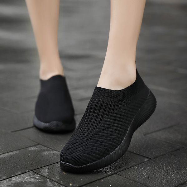 2019 new women running shoes sneakers knit sock sport shoes athletic breathable trainers slip on basket femme black zapatillas
2019 new women running shoes sneakers knit sock sport shoes athletic breathable trainers slip on basket femme black zapatillas