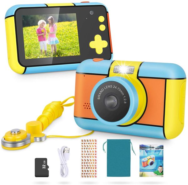 2019 kids christmas gift kids camera kid digital camera gifts for boys girls 24mp 2.4 inch large lcd blue screen video camcorder, usb
2019 kids christmas gift kids camera kid digital camera gifts for boys girls 24mp 2.4 inch large lcd blue screen video camcorder, usb