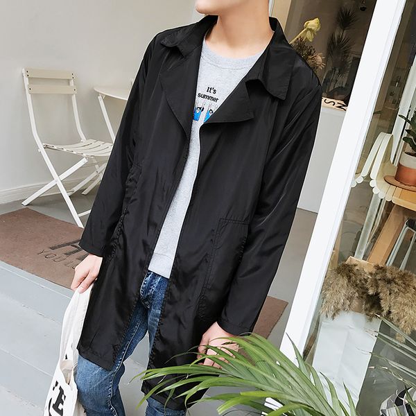 men's outerwear new spring windswear men's japanese middle and handsome outerwear, Tan;black
men's outerwear new spring windswear men's japanese middle and handsome outerwear, Tan;black