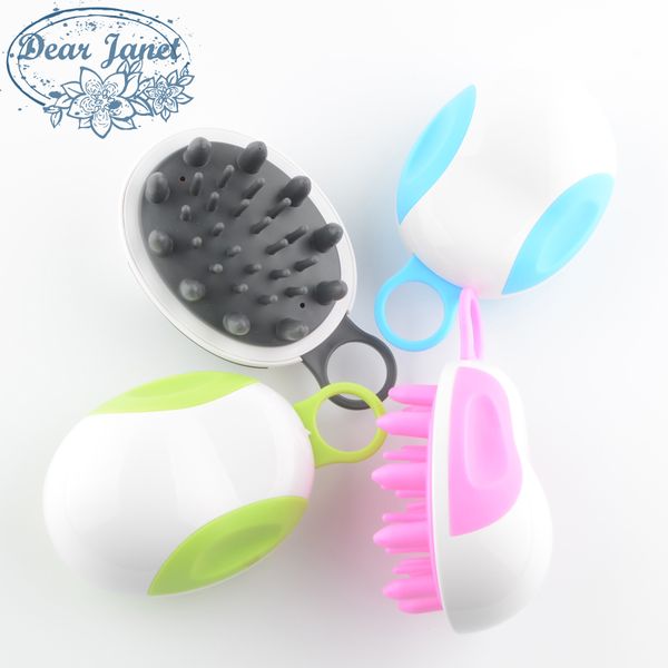 1 pcs portable massage brush silicone head body scalp massage wet & dry comb hair washing comb shower detangle cushion brush, Silver
1 pcs portable massage brush silicone head body scalp massage wet & dry comb hair washing comb shower detangle cushion brush, Silver