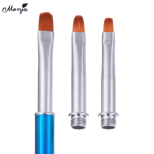 new-monja 3 in 1 / set dome nail art brush acrylic uv gel extension builder painting polish drawing detachable pen manicure to, Silver
new-monja 3 in 1 / set dome nail art brush acrylic uv gel extension builder painting polish drawing detachable pen manicure to, Silver