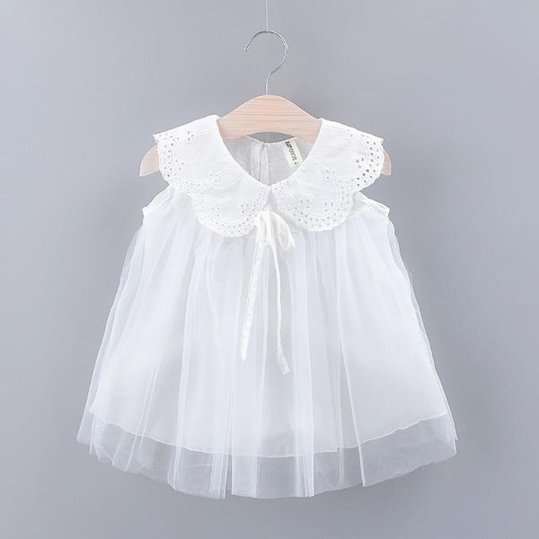 2020 new summer clothing baby collar children's clothing sub-mesh stitching skirt baby girl dress casual skirt, Red;yellow
2020 new summer clothing baby collar children's clothing sub-mesh stitching skirt baby girl dress casual skirt, Red;yellow