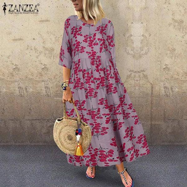 2019 autumn vintage floral printed dress zanzea women half sleeve casual sundress bohemian femme dress cotton linen vestido robe, Black;gray
2019 autumn vintage floral printed dress zanzea women half sleeve casual sundress bohemian femme dress cotton linen vestido robe, Black;gray